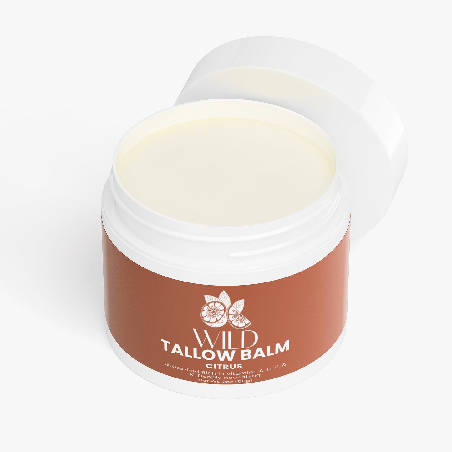Orange Beef Tallow Cream