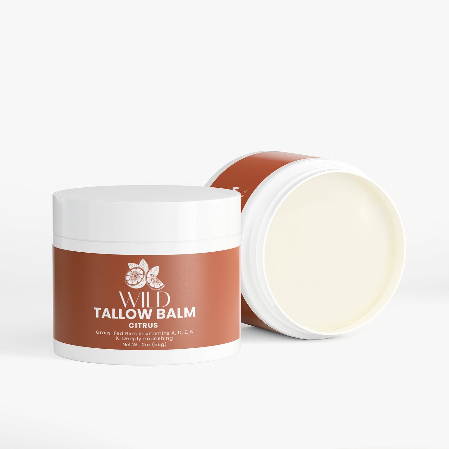 Orange Beef Tallow Cream