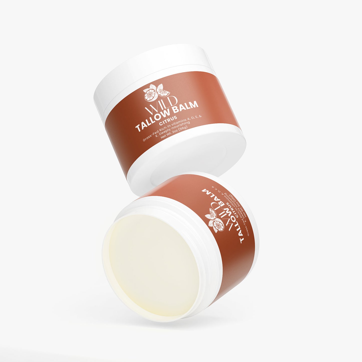 Orange Beef Tallow Cream