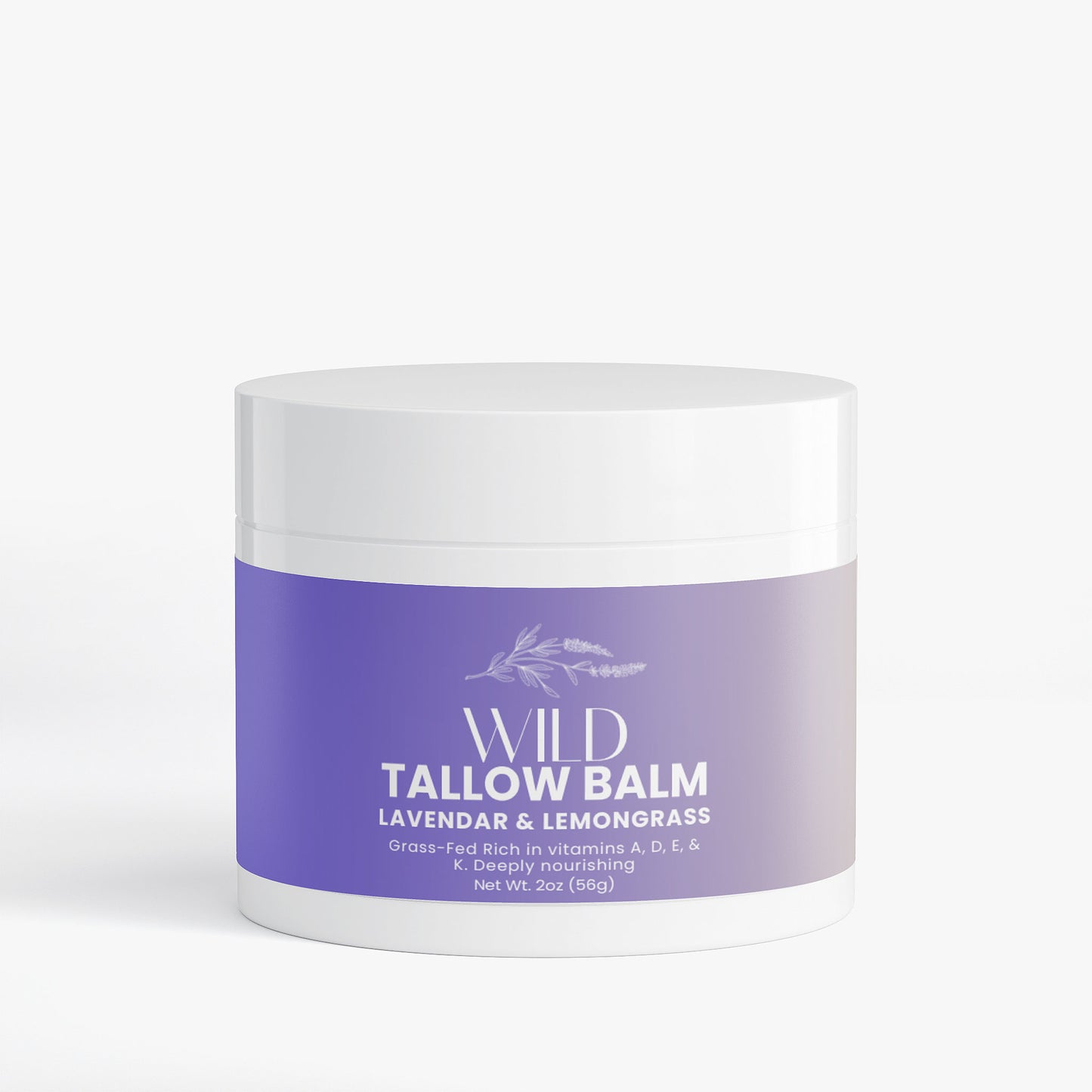 Tallow Cream Lemongrass & Lavender